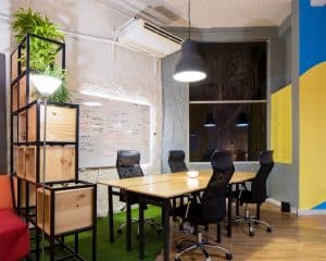 Smart lighting in meeting rooms